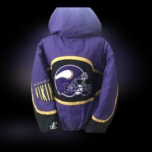 Logo Athletic Sideline Jacket Minnesota Vikings Men's XL